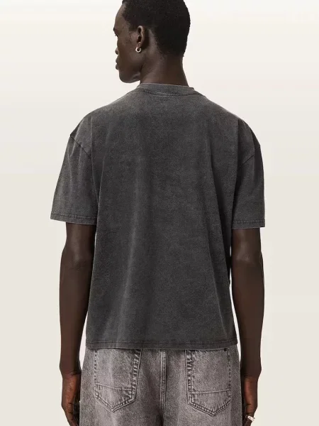 AllSaints basic t-shirt ανδρικό SUN μαύρο
