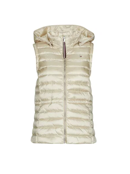 Puh brezrokavnik Tommy Hilfiger bež