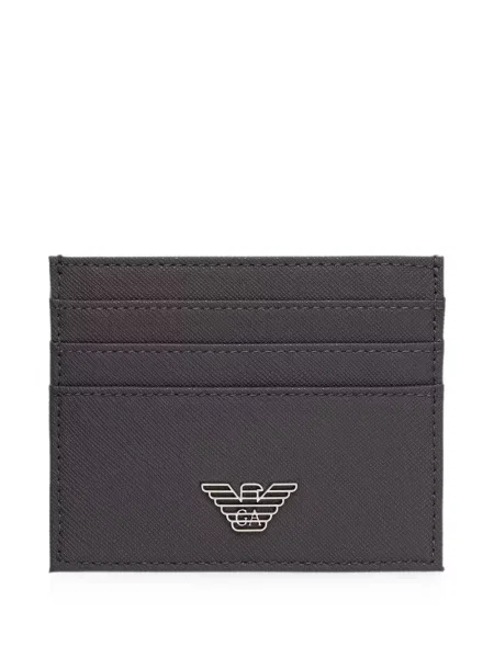 Portofel Emporio Armani cu autograf gri