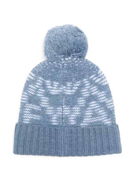 Czapka dziecięca Emporio Armani niebieska