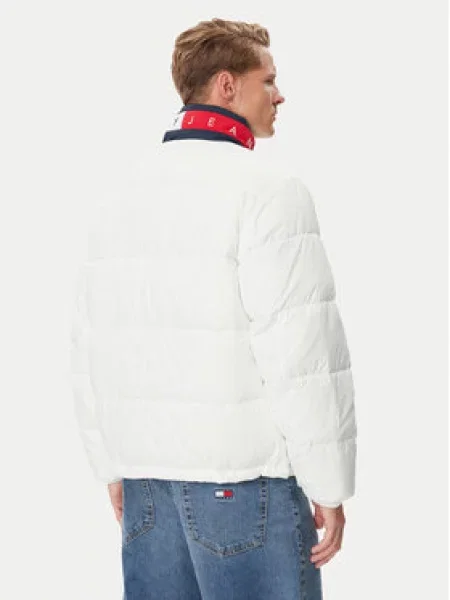 Tommy Jeans Zimska jakna Vail Flag Kremna
