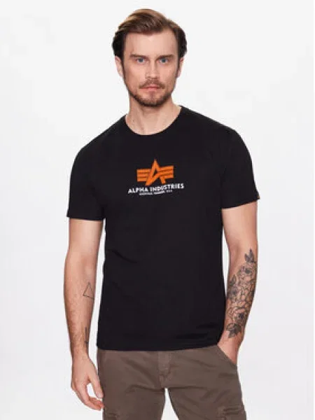 Alpha Industries Mikina Basic Hoody Reglan Fit čierna