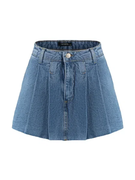 Trendyol Fustă denim albastru