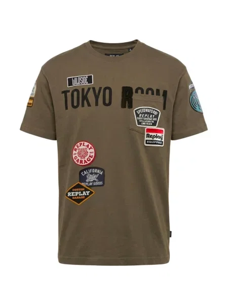 Tricou Replay verde