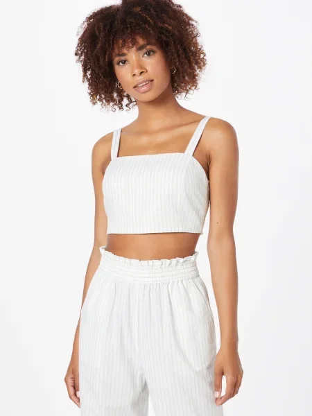 ABOUT YOU Limited Top Lino / verde bej