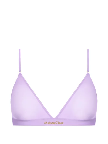 Sutien triunghi Maison Close violet