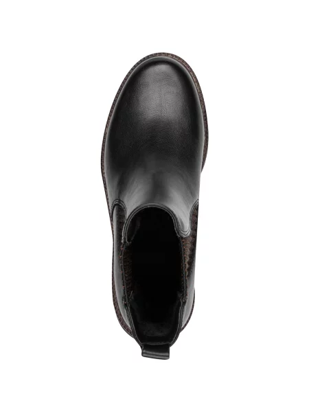 Chelsea boots Tamaris černé