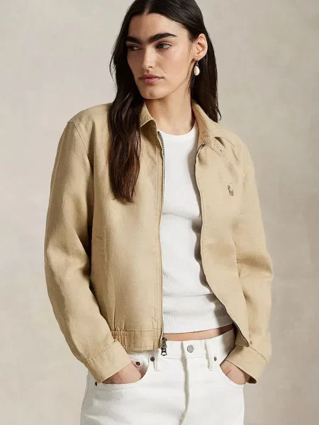 Polo Ralph Lauren geacă de in de tranzitie bej