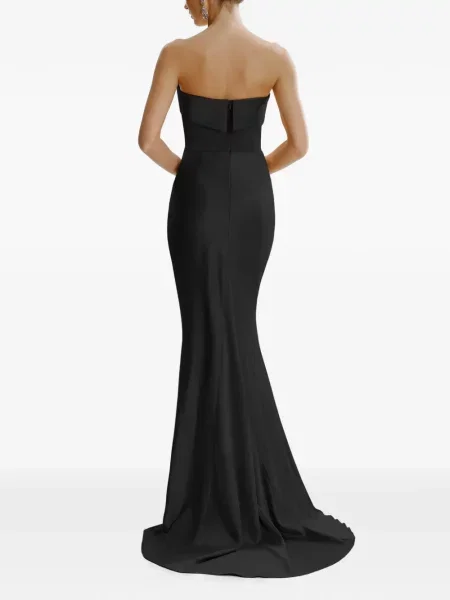 Rochie maxi Framboise de costum negru
