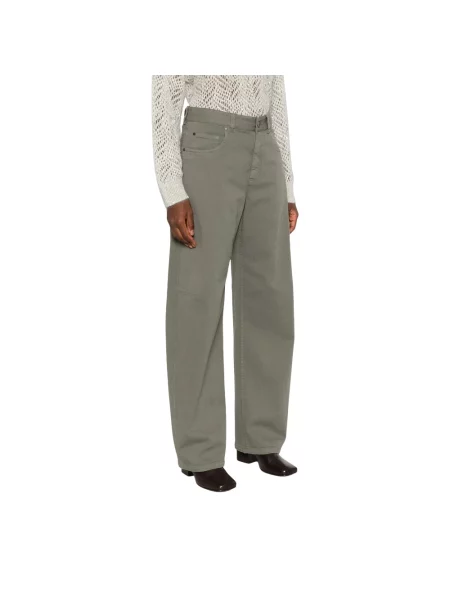 Jeansy Brunello Cucinelli zielone