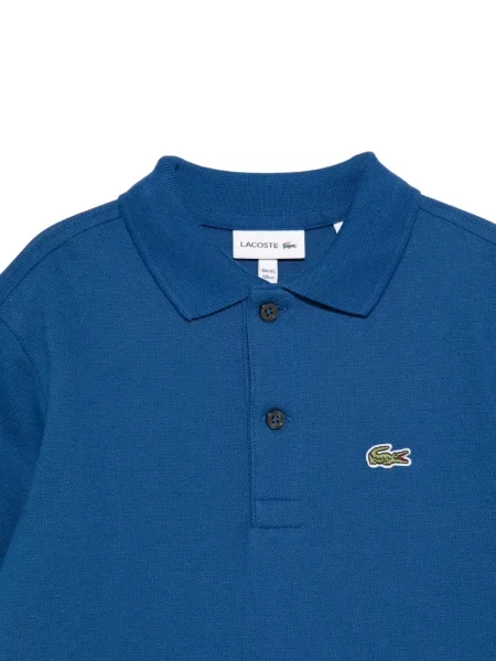 Koszulka polo dziecięca Lacoste niebieska