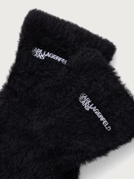 Karl Lagerfeld Jeans rukavice dámske čierna