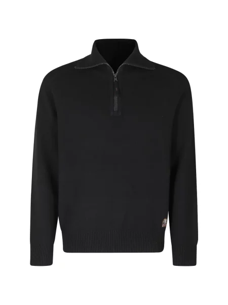 Pulover Parajumpers cu autograf negru