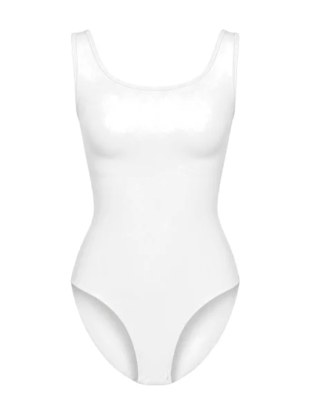 Cfab Alakformáló body Tank Sculpting Bodysuit with Slip' fehér