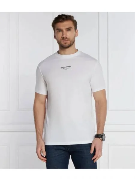 Karl Lagerfeld Tricou alb