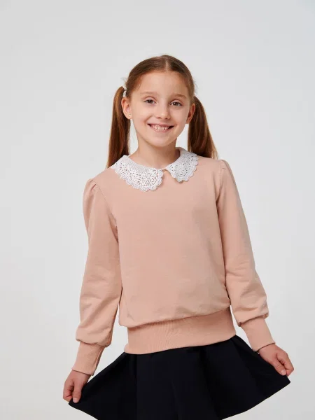 Дитячий Світшот SMIL бежевий