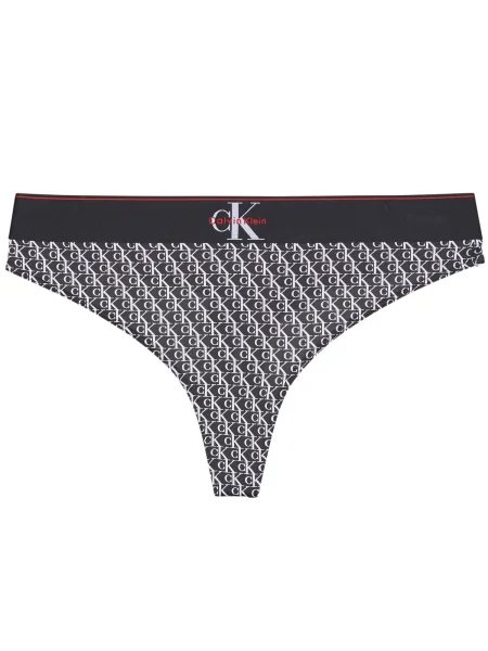 Tanga Calvin Klein Jeans fekete