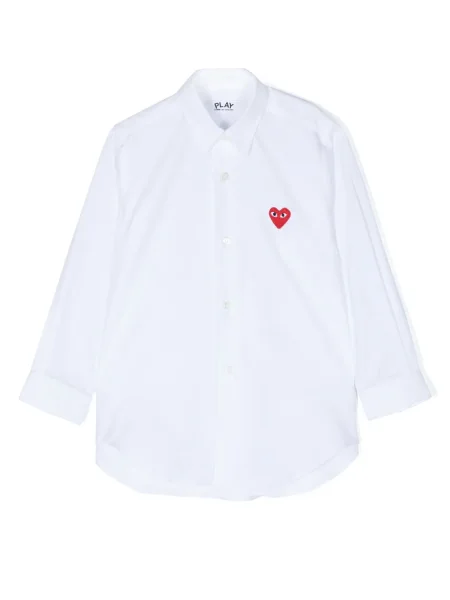 Koszula dziecięca Comme Des Garcons Play biała