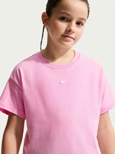 Nike tričko detské Sportswear Essential ružová