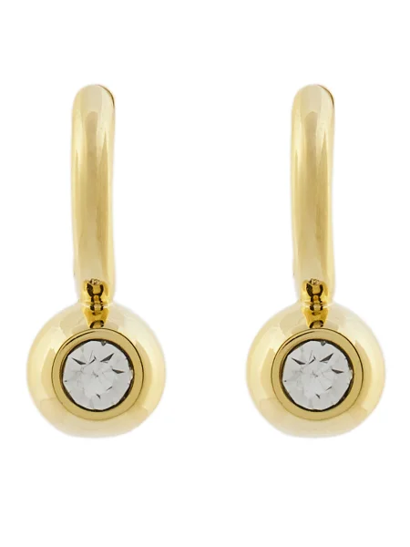 Обеци Fossil златисто