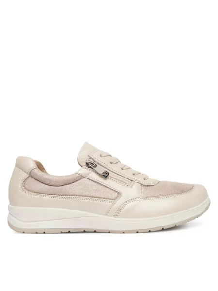 Caprice Sneakersy Écru