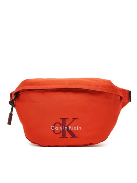 Calvin Klein Чанта за кръст Bold Waistbag оранжев