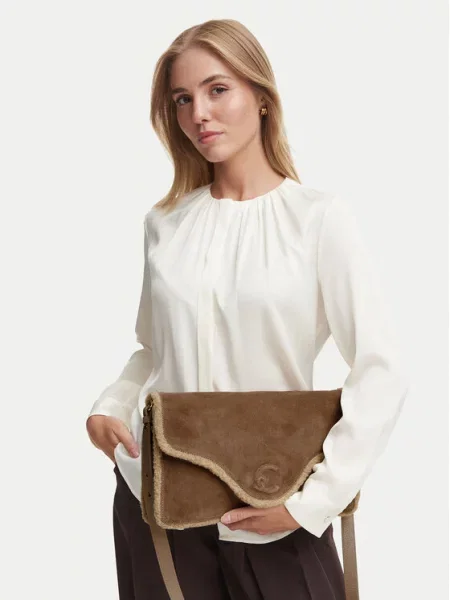 Сумка Coccinelle бежевая