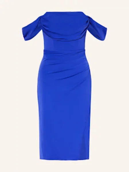 Lipsy Sukienka Koktajlowa blau niebieska