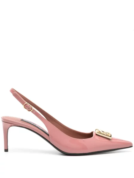 Pantofi cu toc Dolce & Gabbana roz
