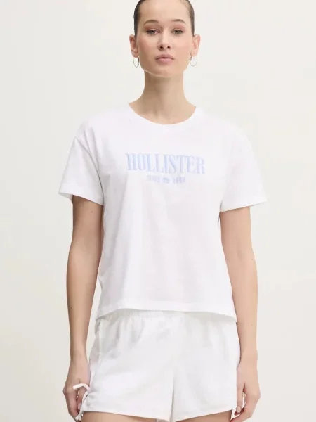 Kratka majica Hollister Co. bela