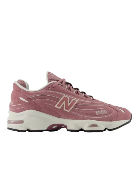 Sneakersy New Balance zamszowe różowe
