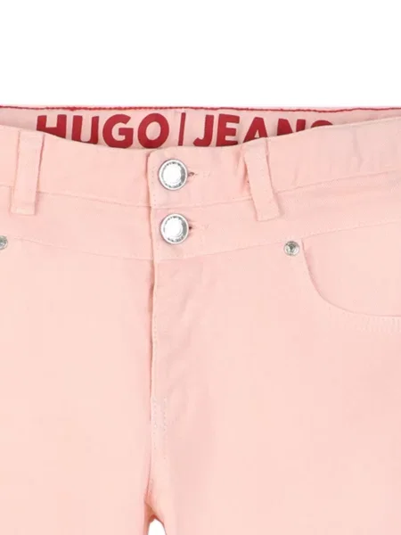 Dětské kalhoty Hugo růžové