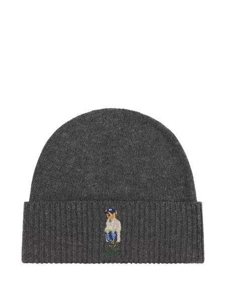 Πλεκτό polo Polo Ralph Lauren γκρι