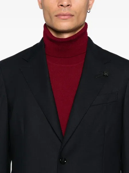 Костюм костюм Lardini джобове с копчета синьо