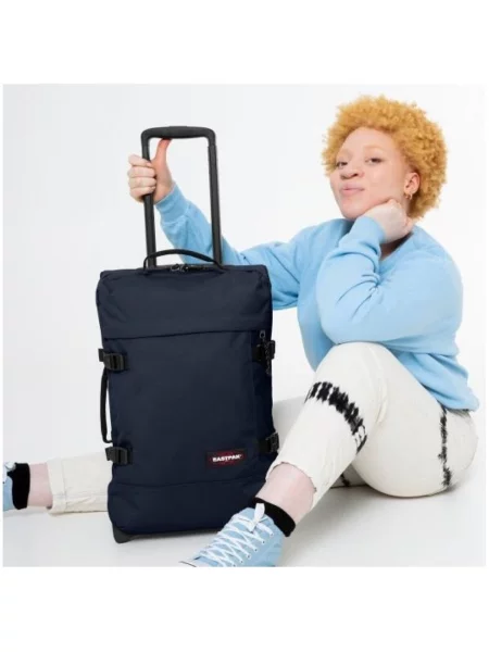 Kufr Eastpak na kolečkách bílý