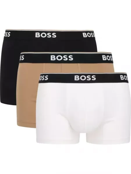 BOSS BLACK 3 db-os boxeralsó szett fekete