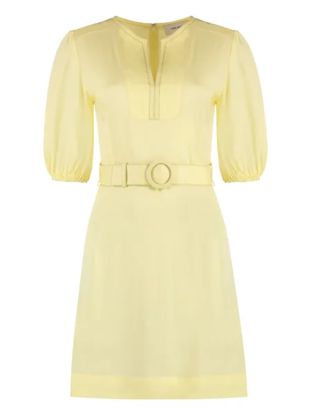 Rochie Yves Salomon de costum galben
