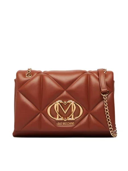 LOVE MOSCHINO Geantă deschis maro