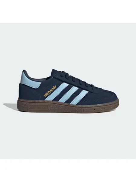 Buty Handball Spezial Comfort Closure Elastic Lace Kids granatowe