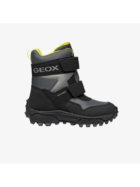 Chlapecká kotníková obuv Geox Himalaya B ABX Kluci šedá