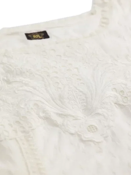 Rochie midi Ralph Lauren Rrl cu broderie