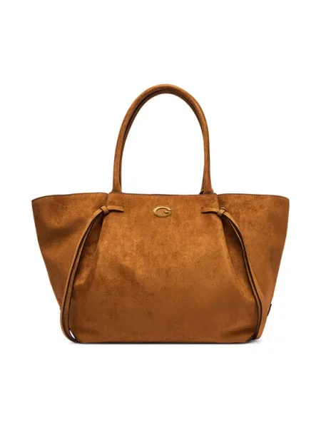 Guess Geantă Allegra deschis maro