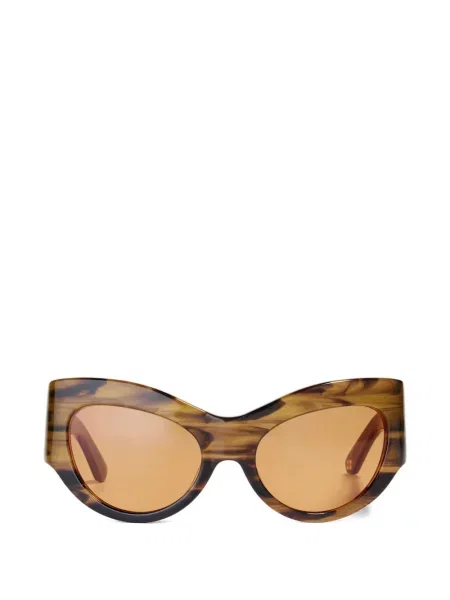 Ochelari de soare Ganni maro