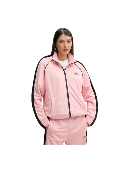 Fiorucci bluza Puffy Piping Angel Track Sweatshirt różowa