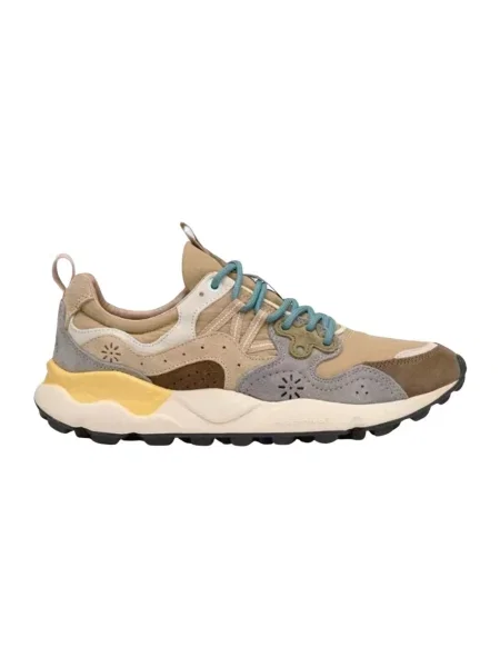 Sneakersy Flower Mountain skórzane w kwiatki
