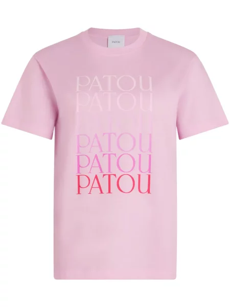 Tricou Patou cu imagine roz