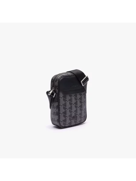 Сумка через плечо Lacoste черная