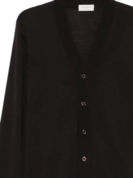 Cardigan Paolo Pecora tricotate maro