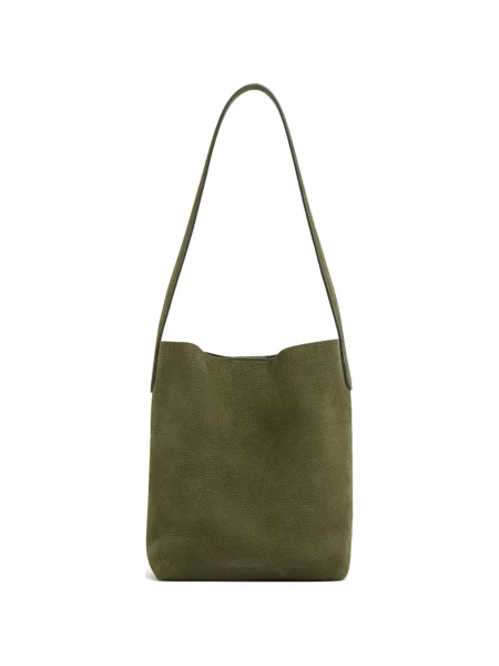 Geantă Mansur Gavriel din piele verde