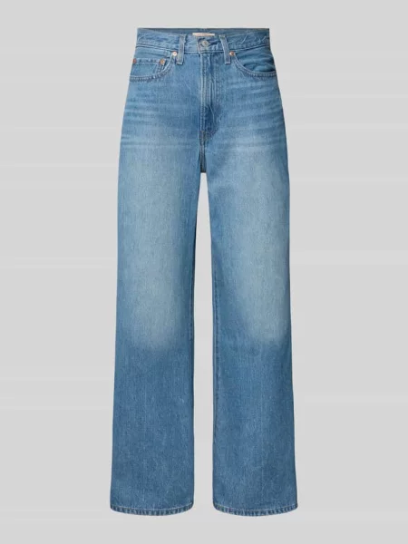 Spodnie z szerokimi nogawkami i krój loose fit z czystej bawełny model Levi's® Levi's® 300